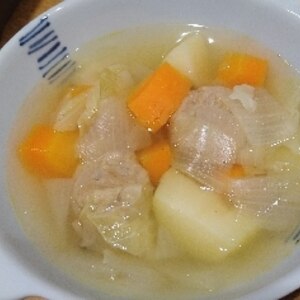 肉団子☆野菜スープ